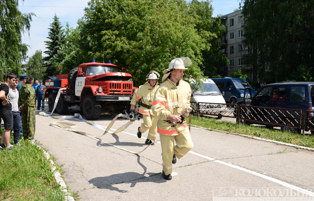 рязанские соревнования пожарных дружин