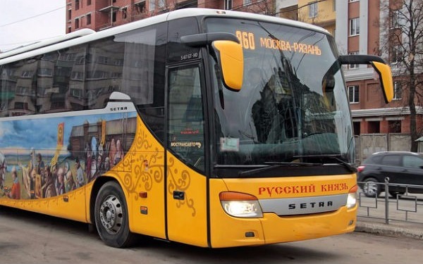 Автобус Москва-Рязань