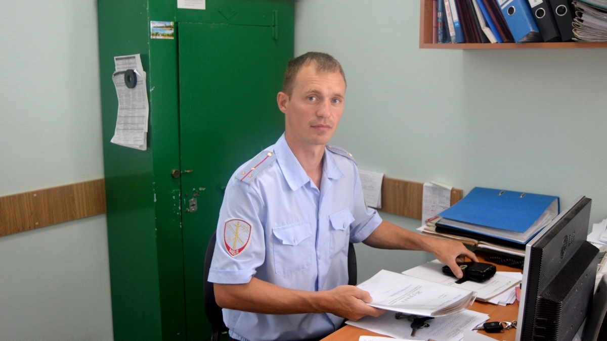 Полицейский Александр Белов Касимов