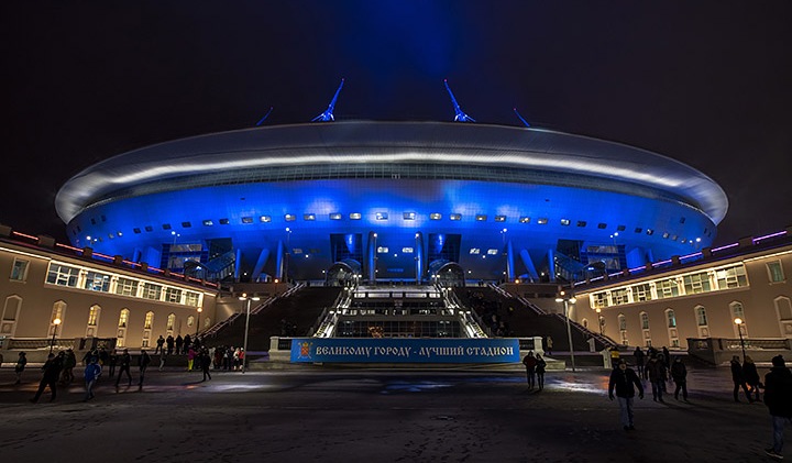 Зенит-Арена Крестовский стадион Санкт-Петербург