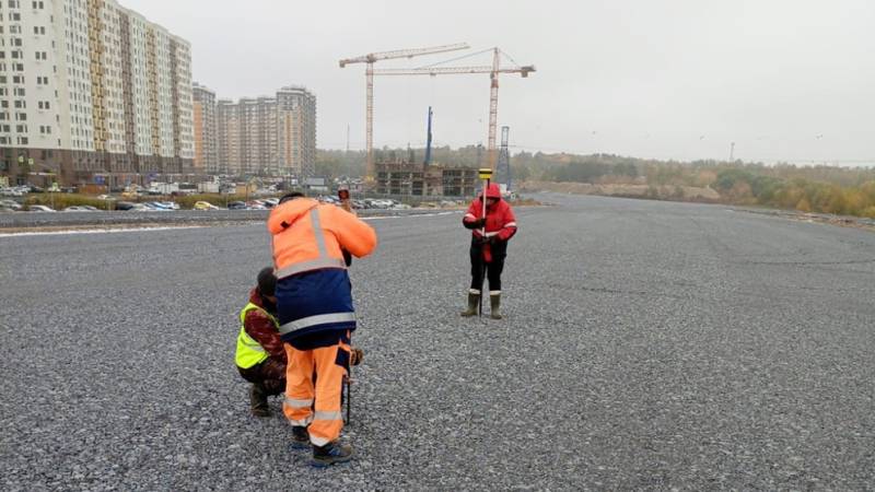 Компания РБТ приступила к укладке асфальта