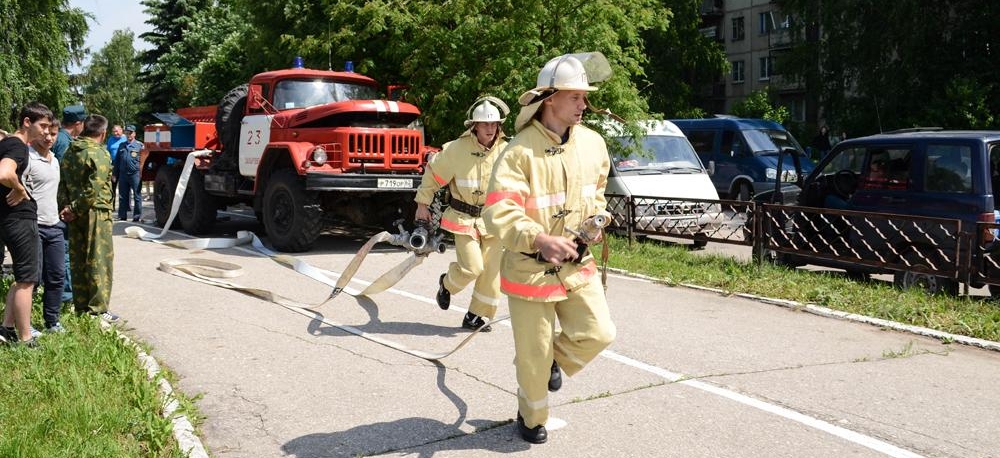 рязанские соревнования пожарных дружин